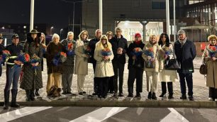 La cerimonia in questura per la Giornata contro la violenza