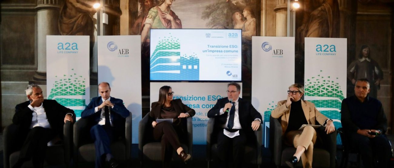 La presentazione del bilancio di sostenibilità di Aeb