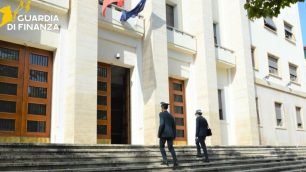 La Guardia fi finanza di Amantea