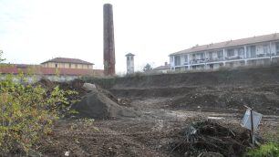 Apertura del cantiere per la biblioteca di Cederna