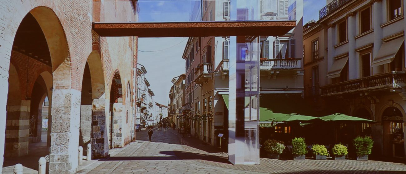 I progetti per l'ascensore all'arengario