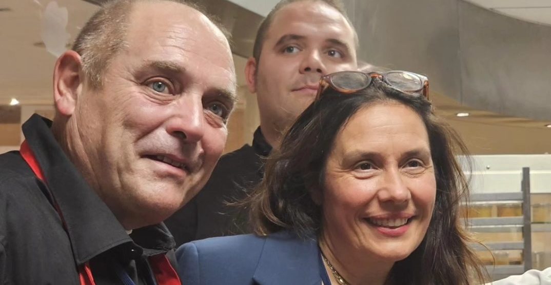 La ministra Locatelli con Enrico Celeghin a PizzAut