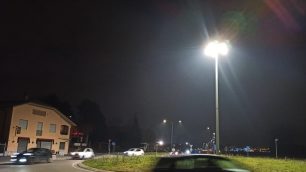 La rotonda del Dosso è tornata luminosa