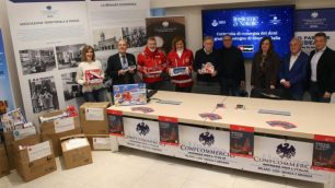 La consegna dei giocattoli BBurago a Monza