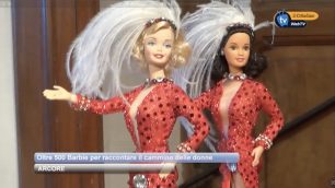 Barbie in mostra ad Arcore