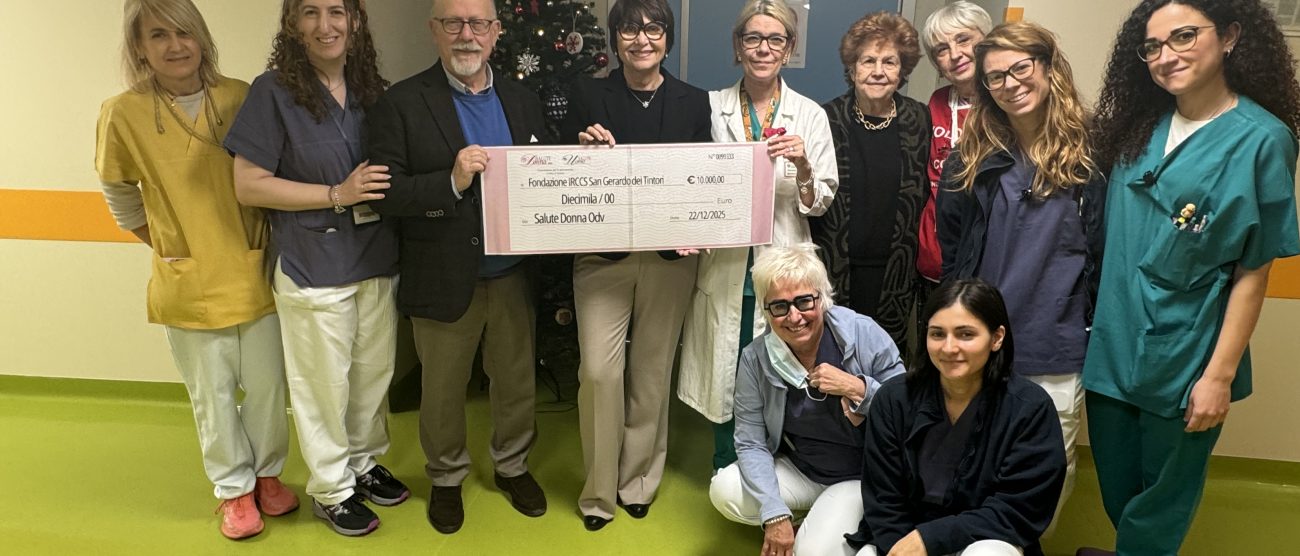 La donazione di Salute donna al San Gerardo di Monza