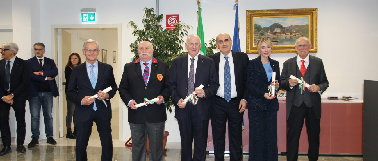 I nuovi cavalieri e ufficiali della Repubblica a Monza e Brianza