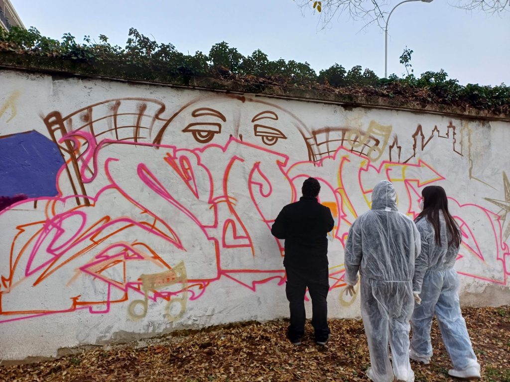 Monza 2025 centro anziani nuovo murales realizzazione