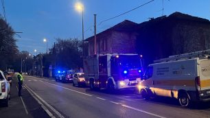 Limbiate fuga di gas