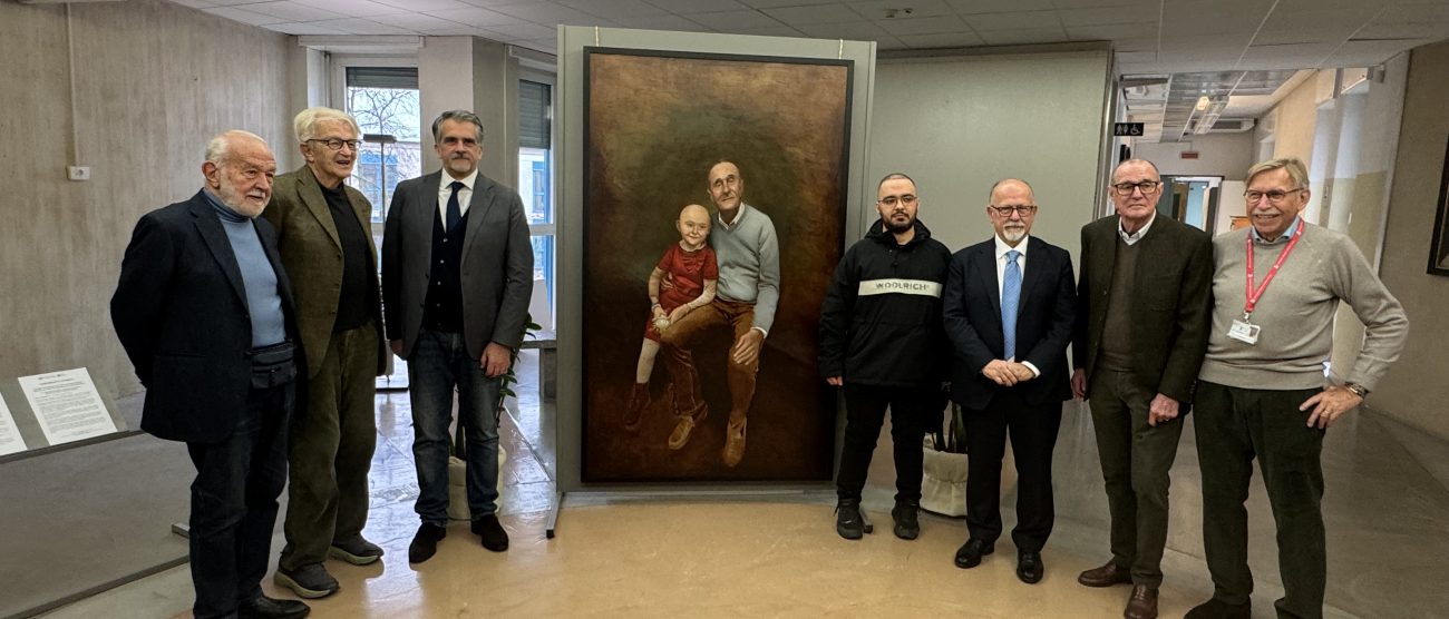 Monza Ospedale San Gerardo quadro Giovanni Verga