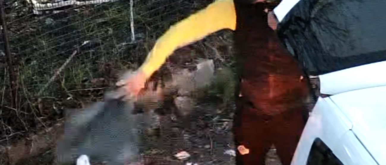 Monza abbandono rifiuti fototrappola