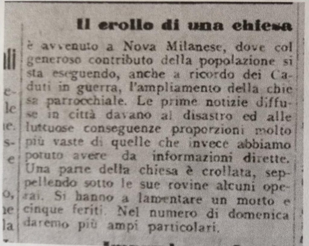 Nova Milanese il Cittadino Giovanni Scuratti