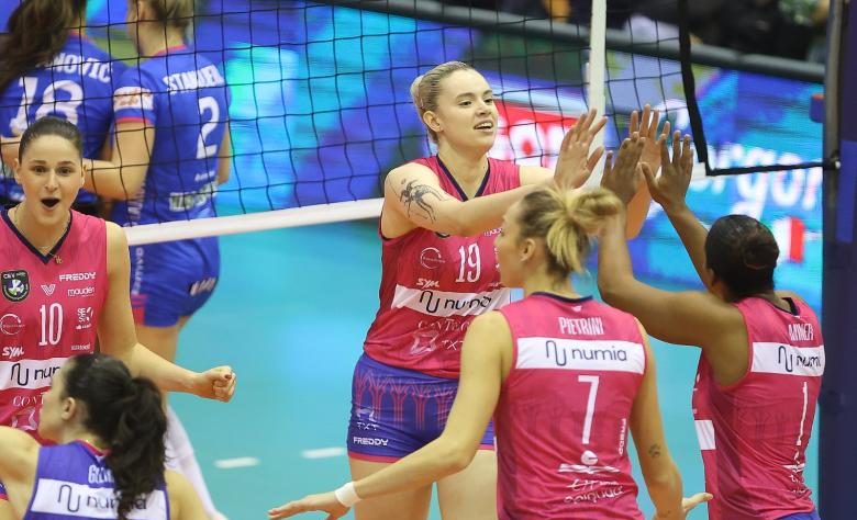 Pallavolo Numia Vero Volley squadra Champions