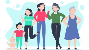 Società famiglia donne - foto Freepik