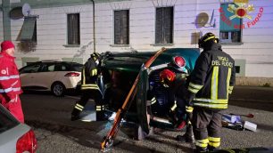 Monza 2025 via Pisacane incidente