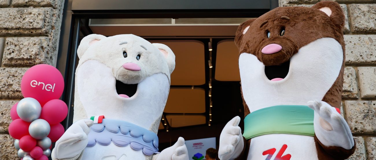 Tina e Milano, le mascotte di Milano Cortina