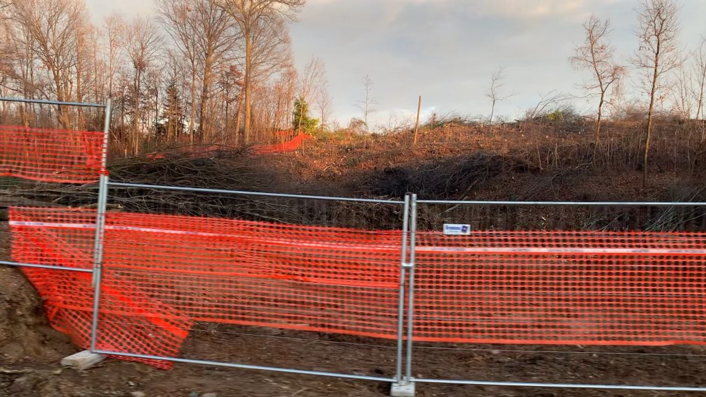 Arcore Pedemontana cantiere viale Brianza