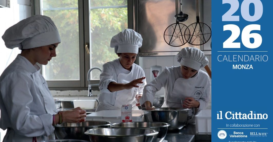 Il Cittadino Calendario 2026 Copertina per edizione Monza