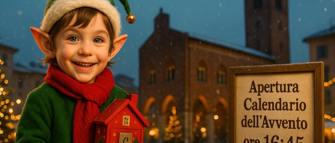 Gli elfi di Babbo Natale in piazza Roma a Monza