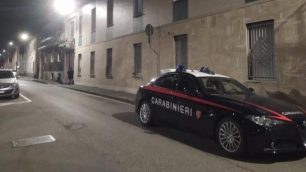 I carabinieri in via Magenta a Muggiò