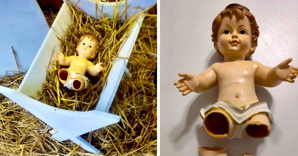 Solaro 2025 presepe vandalizzato