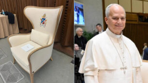 La poltrona per Leone XIV