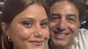 Cinema Tv Jenny De Nucci e il regista Christian Marazziti - foto Instagram