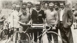 Monza ciclismo Di Lorenzo officina