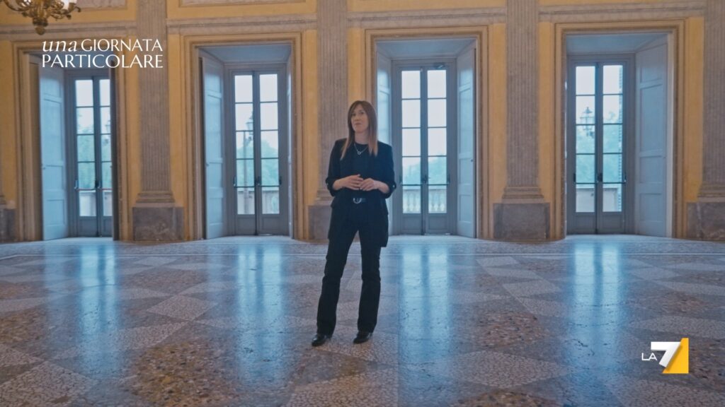 Tv La7 Villa Reale Monza trasmissione Una giornata particolare di Aldo Cazzullo