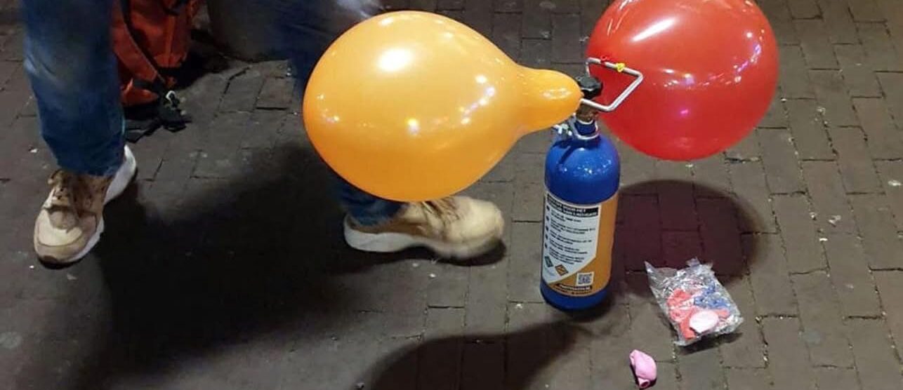 Bombola di gas esilarante