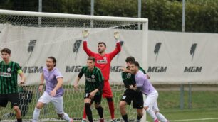 Calcio Eccellenza Una fase del match Vis Nova - Legnano 2026