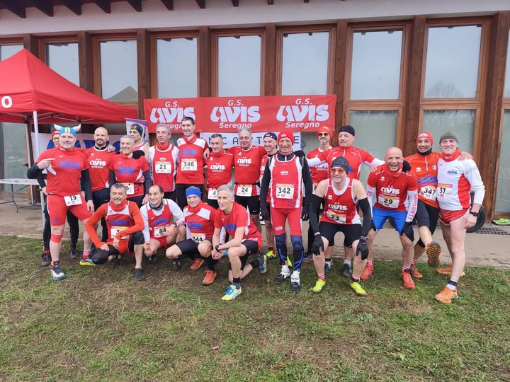 Cross Campionato Brianzolo gruppo podisti GS Avis alla gara di Seregno 2026