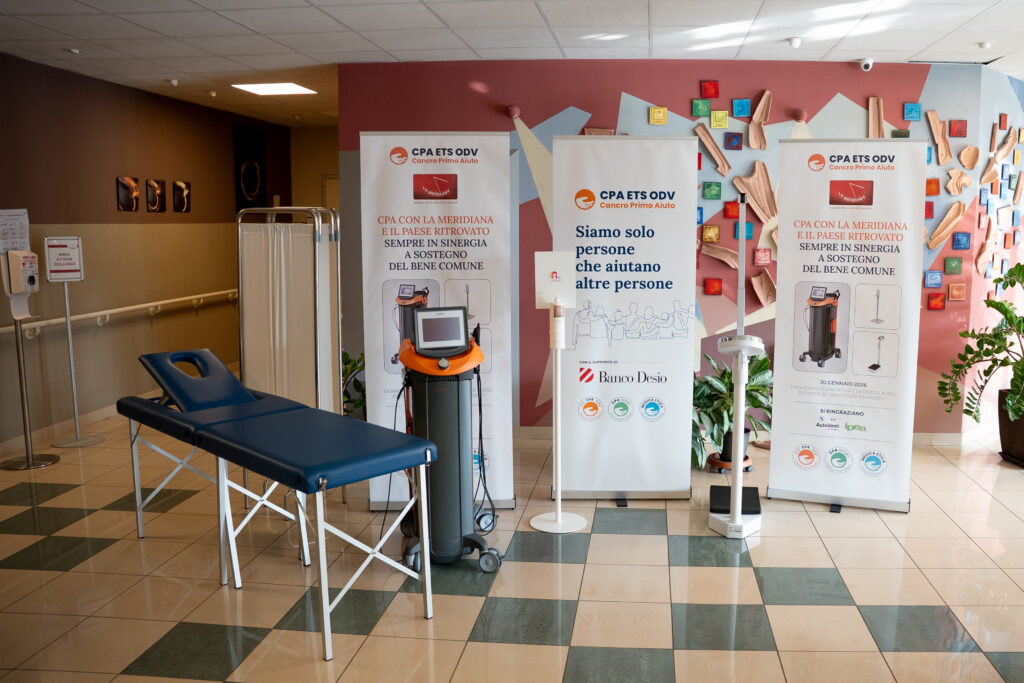 Cancro Primo Aiuto donazione a La Meridiana