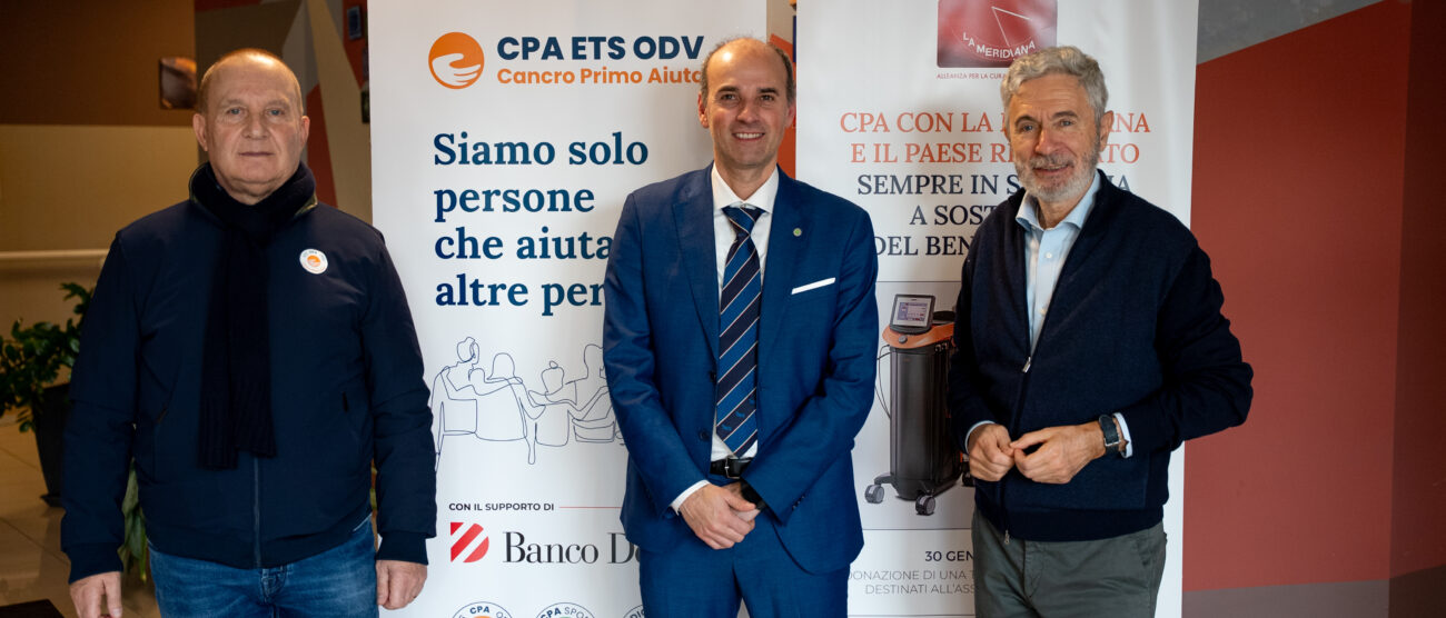 Cancro Primo Aiuto donazione a La Meridiana Ferrari Santambrogio Mauri