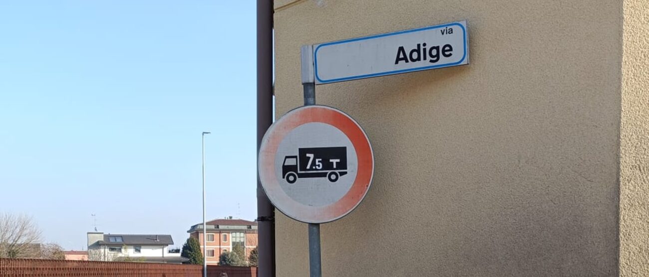 Giussano 2026 via Adige e via Mincio viabilità