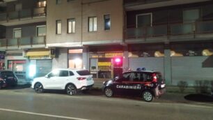 Il luogo della aggressione a Muggiò