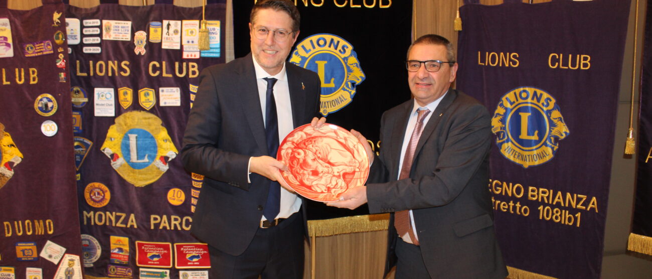 Lions Club Seregno Brianza 2026 Nicola Molteni incontro