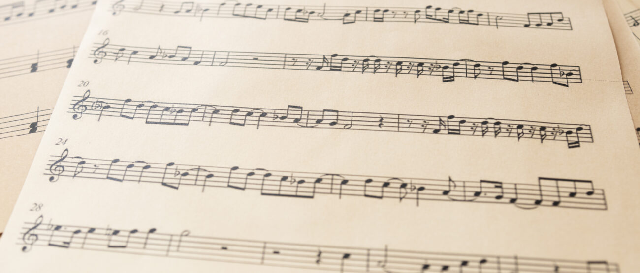 Musica classica spartito musicale - foto Freepik