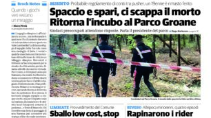 Il Cittadino 31 gennaio prima pagina Valle del Seveso