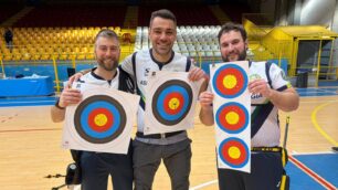Tiro arco Arcieri del Borgia a Pavia Palaravizza 2026
