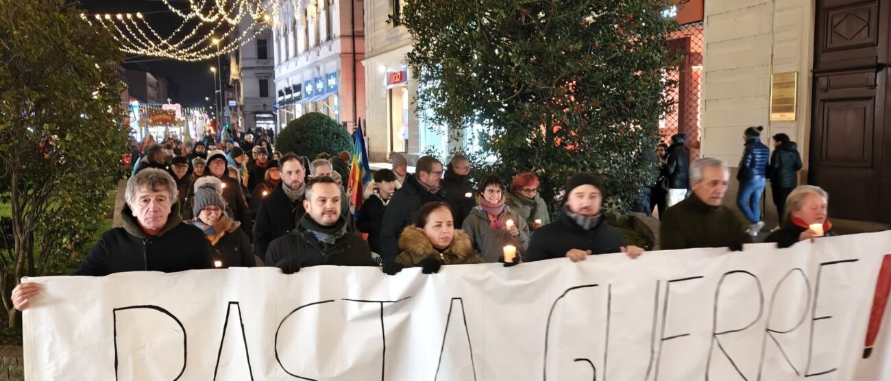 La manifestazione del Pd a Monza