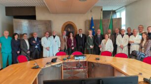 Letizia Moratti all'Irccs San Gerardo