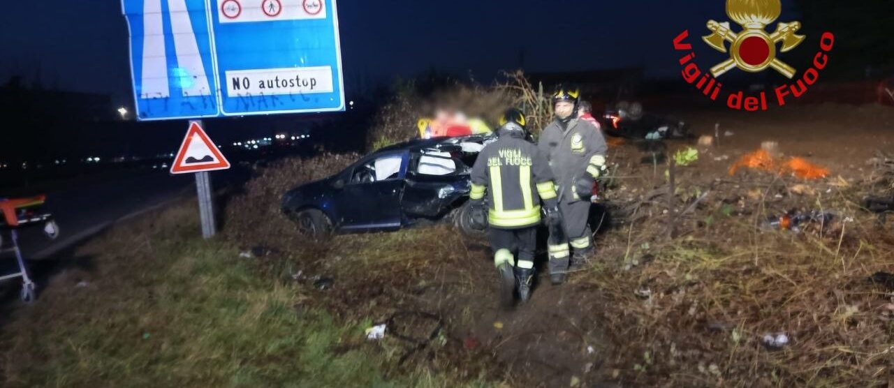 Bovisio, una delle auto coinvolte nell'incidente