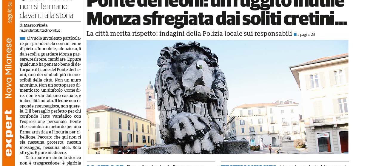 Il Cittadino Monza giovedì 8 gennaio 2026