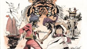 Carlo Rispoli, Le Due Tigri dal romanzo di Emilio Salgari