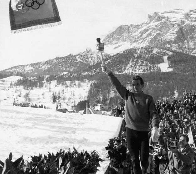 Guido Caroli Olimpiadi di Cortina 56