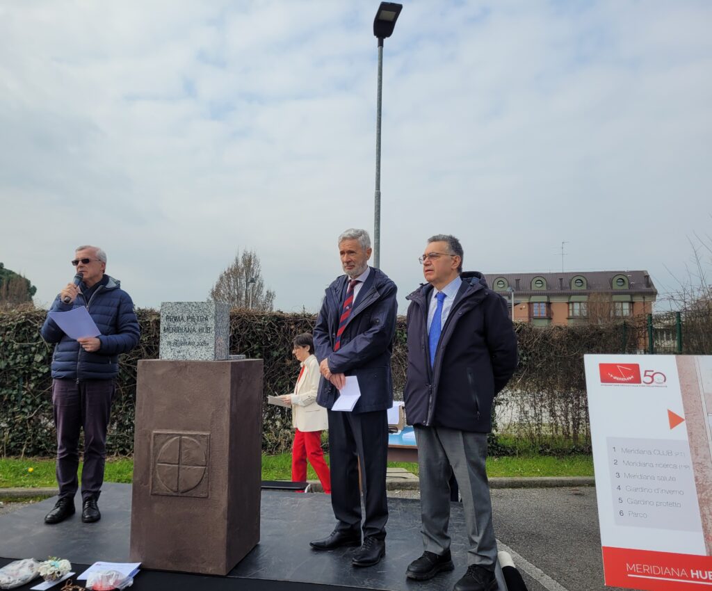 Monza 2026 Meridiana Hub prima pietra