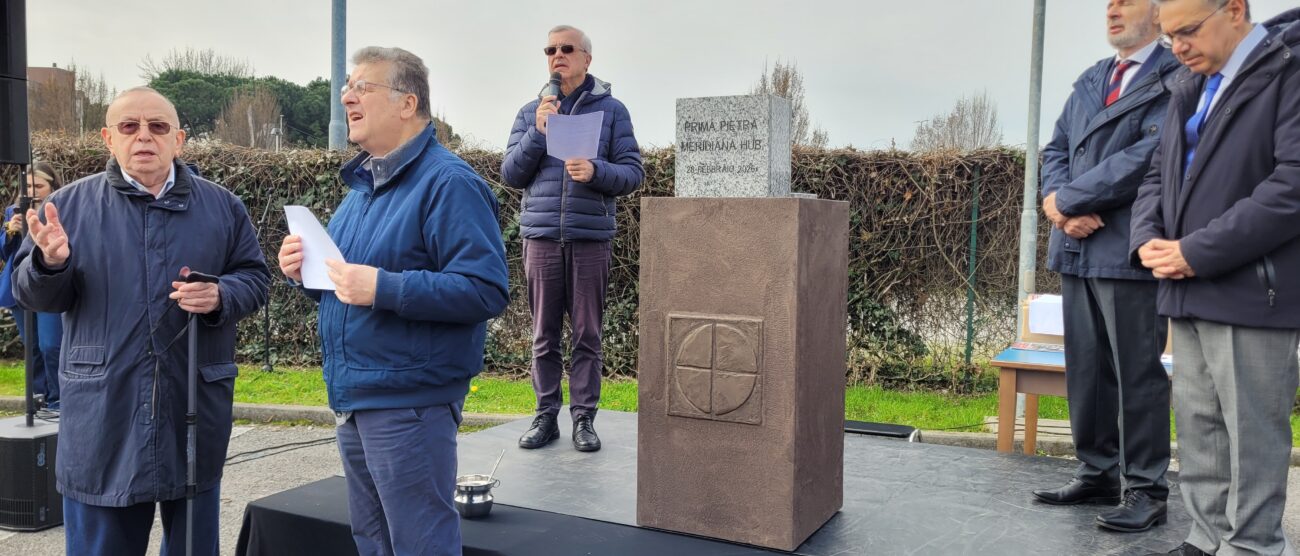 Monza 2026 Meridiana Hub prima pietra