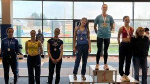 Atletica Sala Carolina Team A primo posto podio 2026