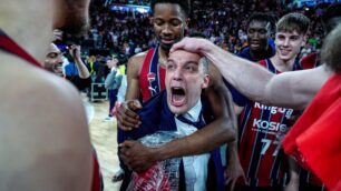 Basket Paolo Galbiati Baskonia Copa del Rey - foto Baskonia